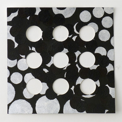 Philip Bradshaw, Studio installation, Echoes and equivalents (paper) 6, 2016